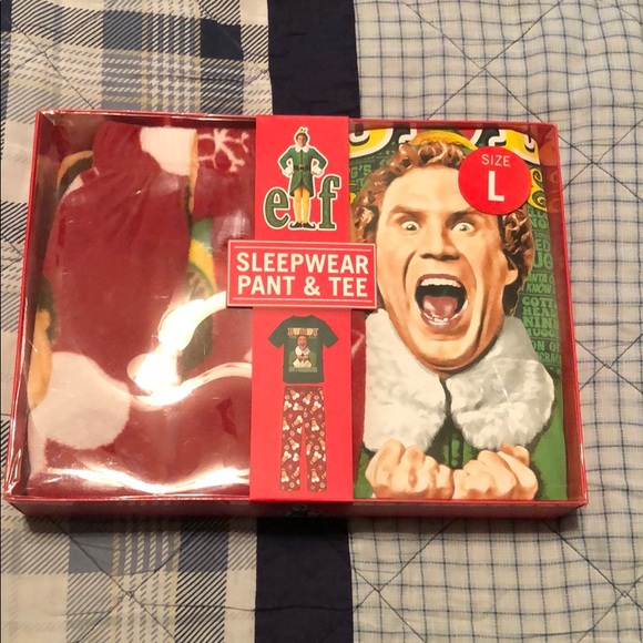 Briefly Stated/Centric Brands/WB Other - Elf Sleepwear Pant & Tee PJ Set